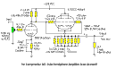 Schematic of amplifier.